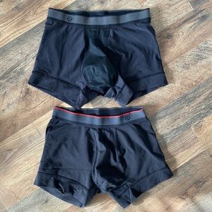 Two lululemon mens underwear. Worn once. Size small.